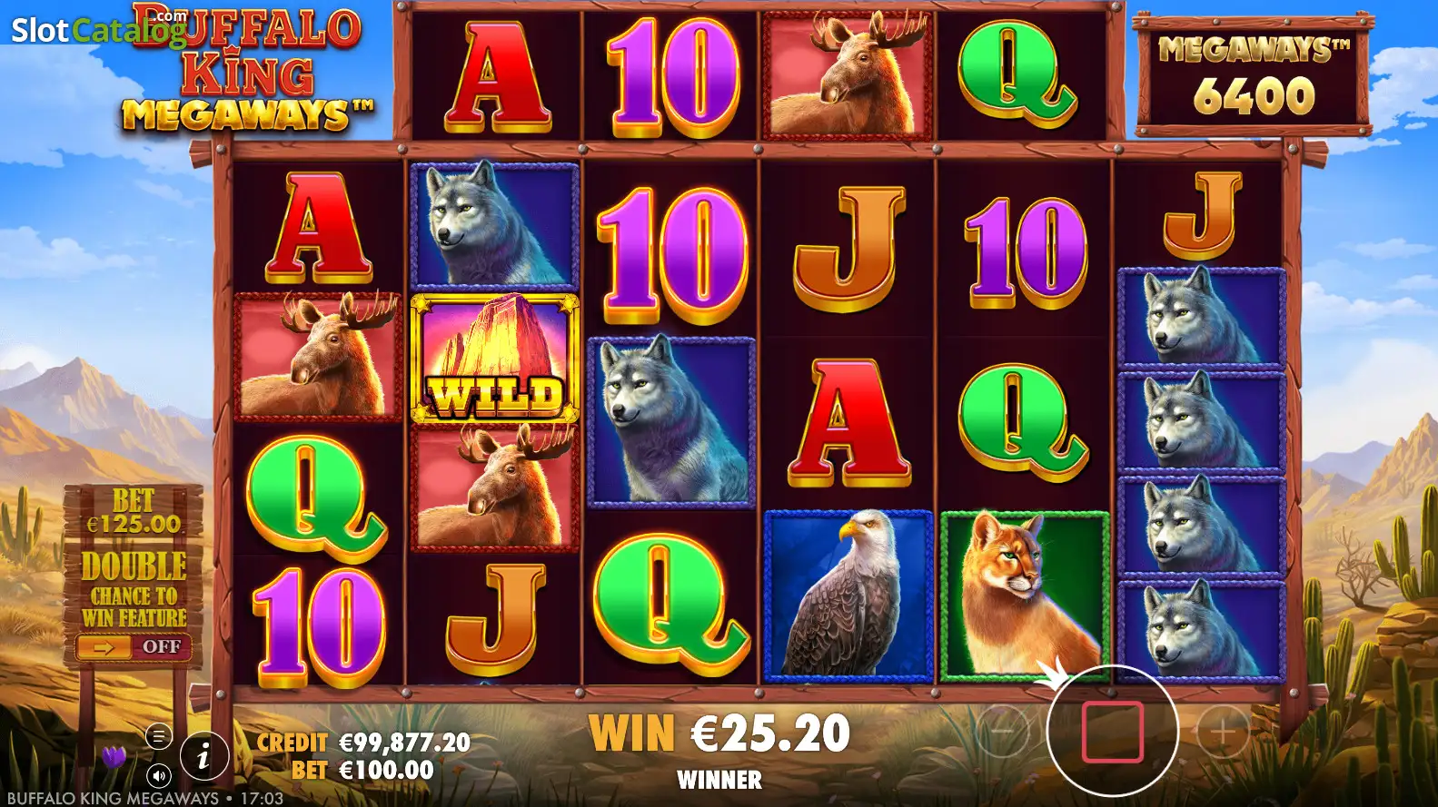 Buffalo King Megaways — Big Win