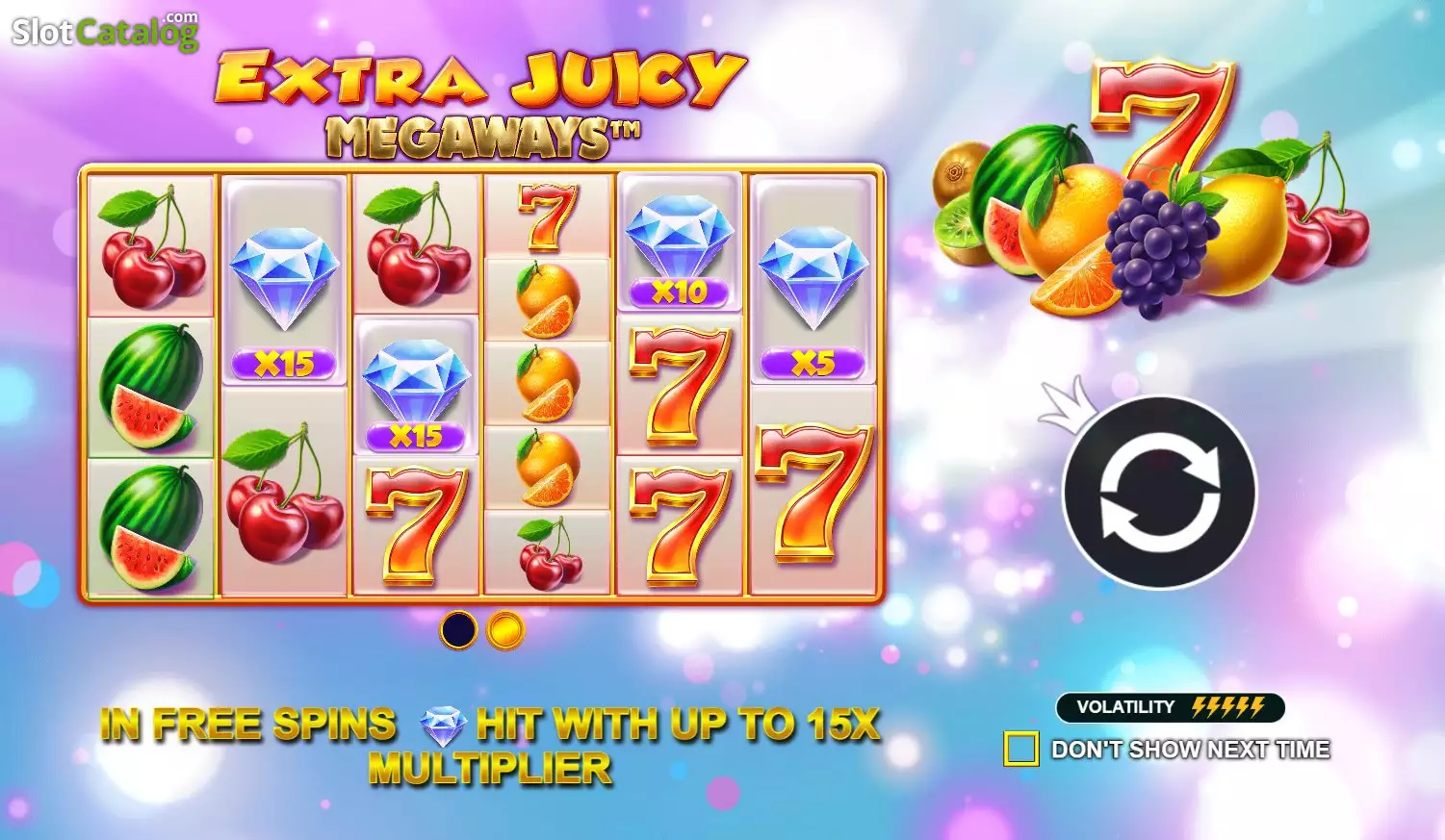 Extra Juicy Megaways — Bônus / Feature