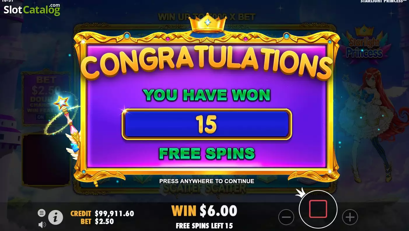 Starlight Princess — screenshot 6