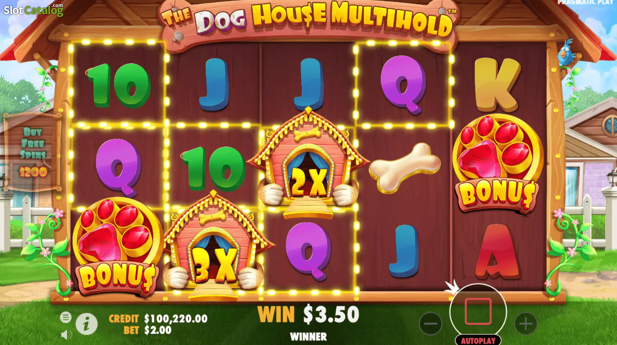 The Dog House Multihold — Big Win