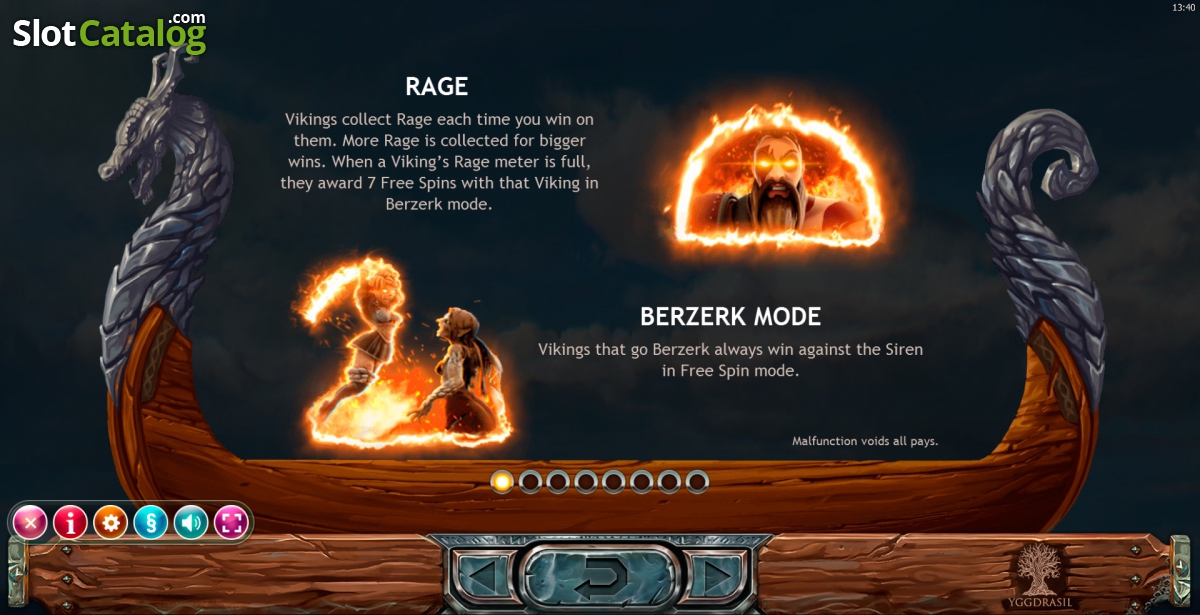 Vikings Go Berzerk — Bônus / Feature